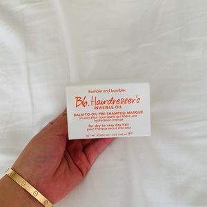 NEW bumble and bumble pre shampoo masque